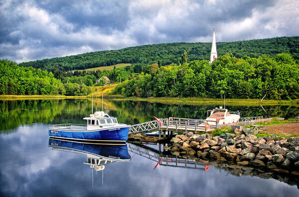 Nova Scotia Countryside Art Print featuring the photograph Nova Scotia Countryside by Carolyn Derstine