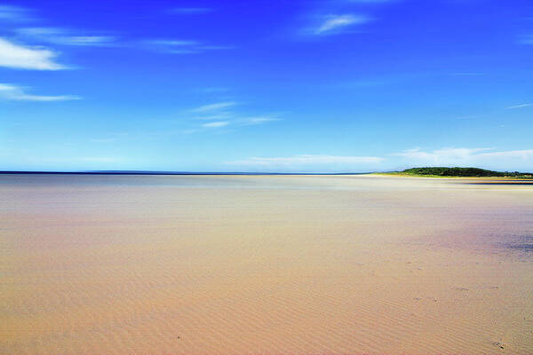 Beach Art Print featuring the photograph Ocean View In The Distance by Miroslava Jurcik