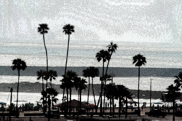 Oceanside Beach And Bay Art Print featuring the photograph Oceanside Beach And Bay by Tom Janca