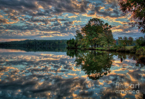 Clouds Art Print featuring the photograph October Skies by Douglas Stucky