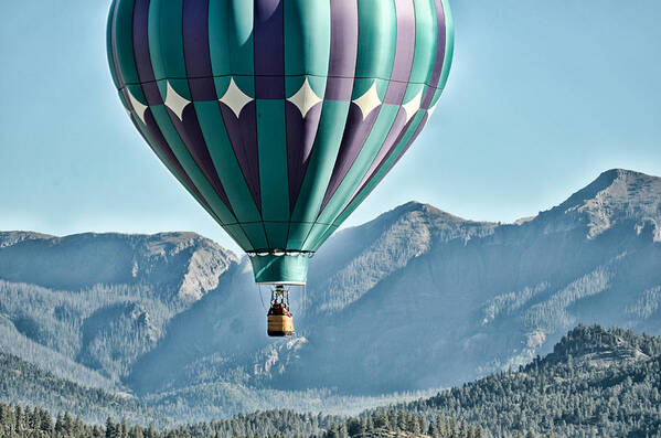 Hot Air Balloons Art Print featuring the photograph Off To See The Wizard... by Kevin Munro