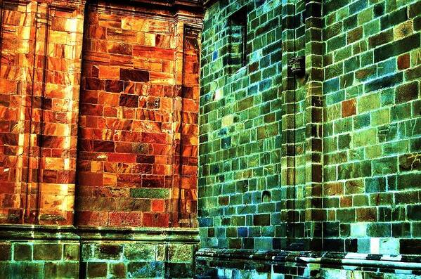 Bricks Art Print featuring the photograph Old And New by HweeYen Ong
