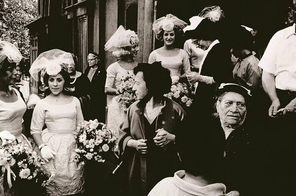 Nyc Art Print featuring the photograph Old St Patricks  Mulberry Street Wedding by Nat Herz