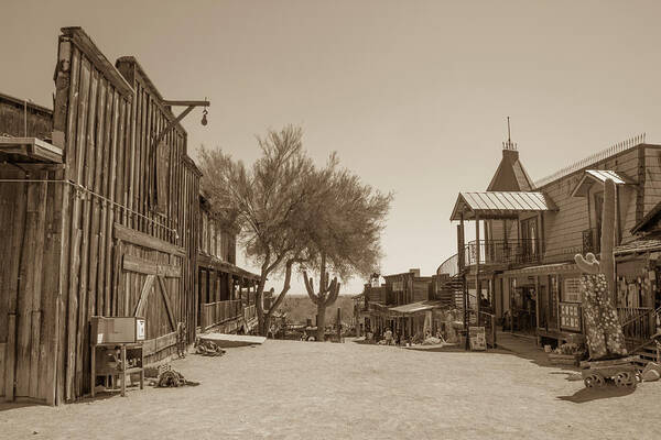 Western Art Print featuring the photograph Old West 4 by Darrell Foster