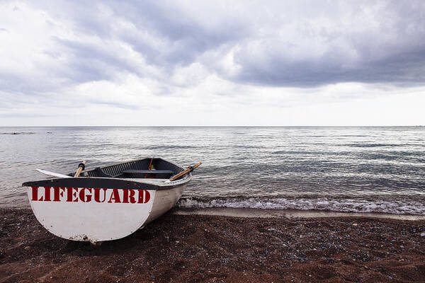 Boat Art Print featuring the photograph On Guard for Thee by Laura Tucker