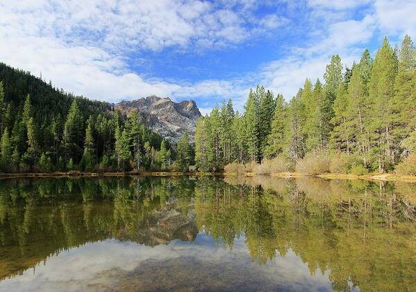 Sierra Nevada Art Print featuring the photograph On Sand Pond by Sean Sarsfield