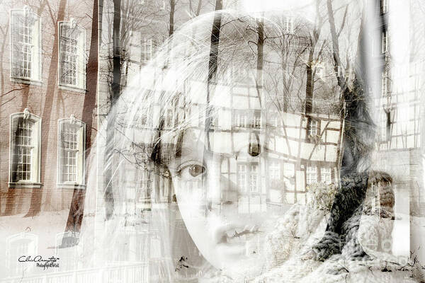 Winter Art Print featuring the digital art Once upon a time ... by Chris Armytage