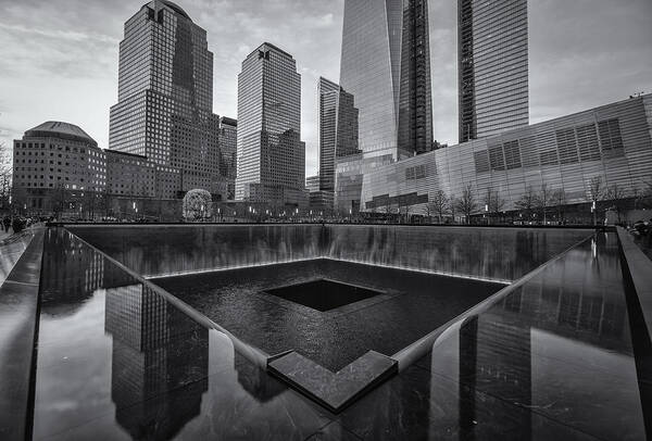 World Trade City Memorial Art Print featuring the photograph One World Trade Center by David Dedman