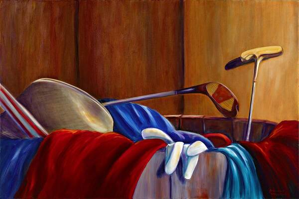 Still Life Art Print featuring the painting Opur's Blade by Shannon Grissom