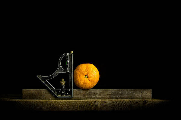 Orange Art Print featuring the photograph Oranges ain't square by Nigel R Bell