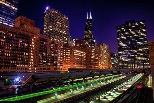 Chicago Art Print featuring the photograph OTC by Raf Winterpacht