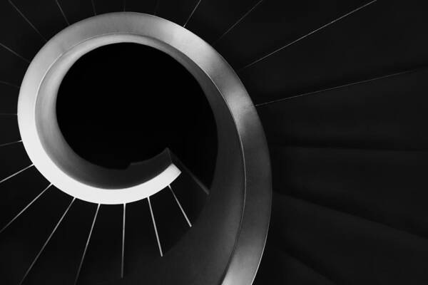 Stairs Art Print featuring the photograph Over And Under by Paulo Abrantes