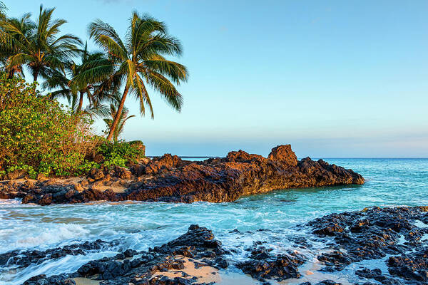 Pa'ako Beach Art Print featuring the photograph Pa'ako Beach by Kelley King