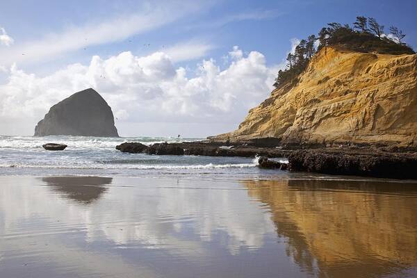 Coast Art Print featuring the photograph Pacific City, Oregon, United States Of by Craig Tuttle