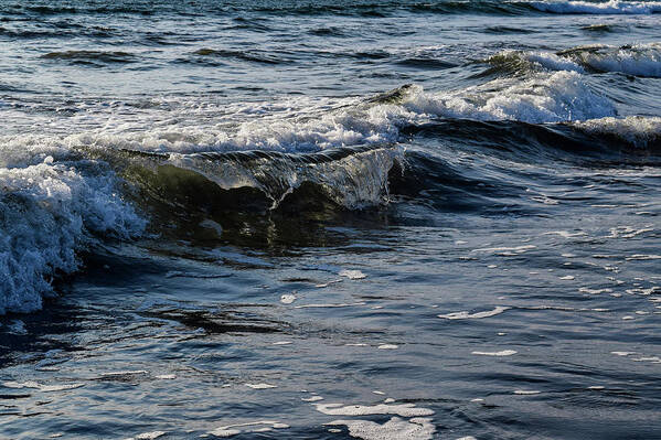 Waves Art Print featuring the photograph Pacific Waves by Nicole Lloyd