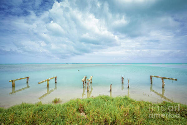 Ocean Art Print featuring the photograph Paddleboard Hitching Post by Becqi Sherman