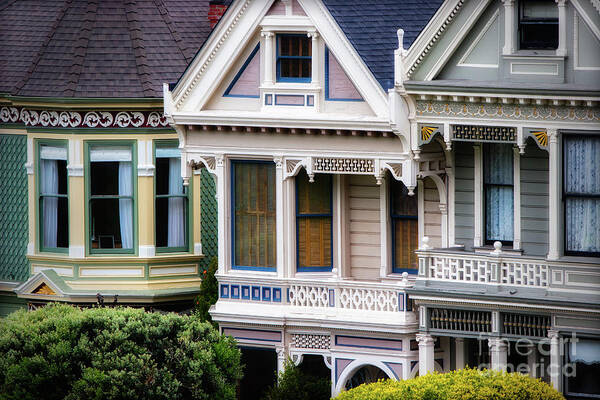 Sfo Art Print featuring the photograph Painted Ladies by Doug Sturgess