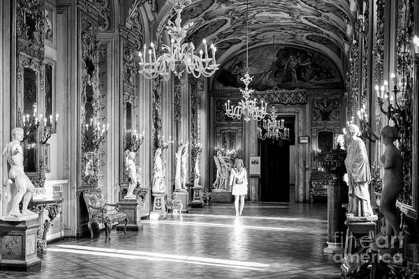 Palazzo Art Print featuring the photograph Palazzo Doria Pamphilj, Rome Italy by Perry Rodriguez