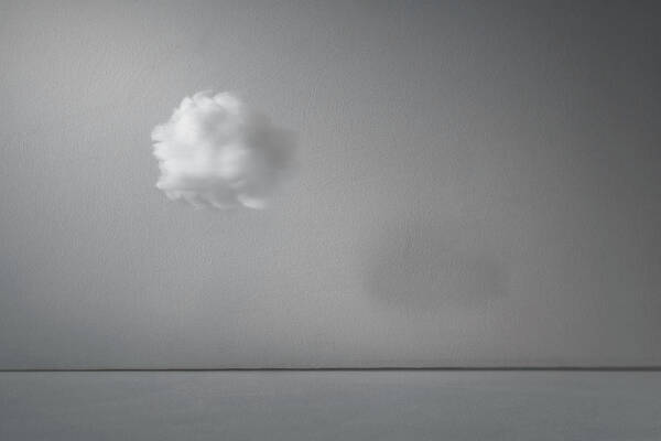 Cloud Art Print featuring the photograph Partly Cloudy by Scott Norris