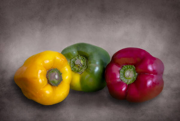 Ajies Art Print featuring the photograph Peppers by Hernan Bua