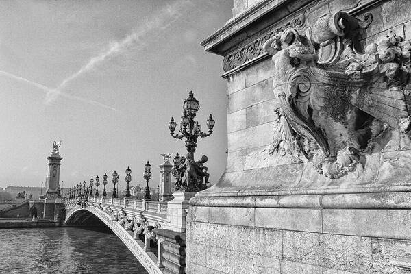 Pont Alexandre Art Print featuring the photograph Pont Alexandre by Diana Haronis