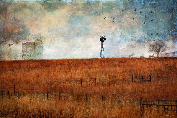 Prairie Art Print featuring the photograph Prairie Past by Anna Louise