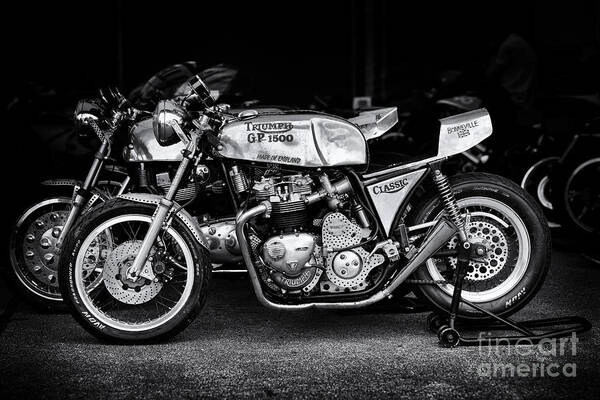 Racing Art Print featuring the photograph Racing Triumph Special by Tim Gainey