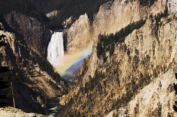 River Art Print featuring the photograph Rainbow Falls by Chad Davis