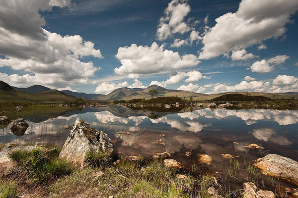 Scotland Art Print featuring the photograph Rannoch Moor by Colette Panaioti