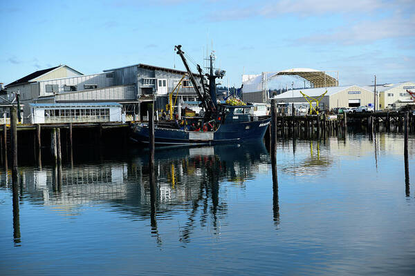 Fishing Boats Art Print featuring the photograph Ready for Launch by Tom Cochran