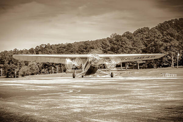 Ford Art Print featuring the photograph Ready for Takeoff by Tom and Pat Cory