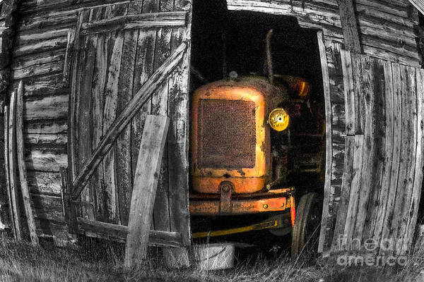Vehicle Art Print featuring the photograph Relic From Past Times by Heiko Koehrer-Wagner