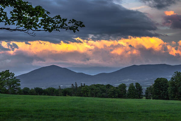 Vermont Art Print featuring the photograph Reverse Sunset by Tim Kirchoff