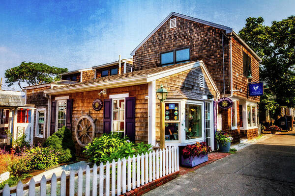 Rockport Ma Art Print featuring the photograph Rockport MA by Larry Richardson