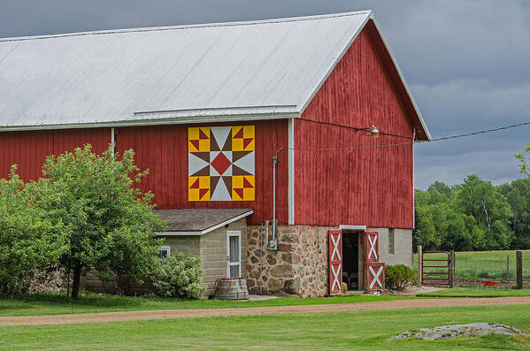 Rose Mosaic  3 Art Print featuring the photograph Rose Mosaic  3 by Susan McMenamin