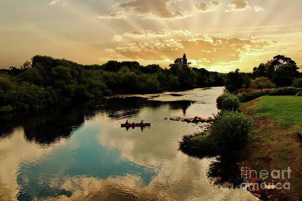 Places Art Print featuring the photograph Ross On Wye by Richard Denyer