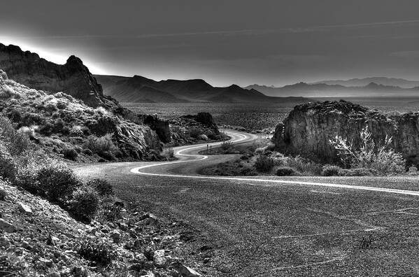 Route 66 Art Print featuring the photograph Route 66 Arizona by Mark Valentine