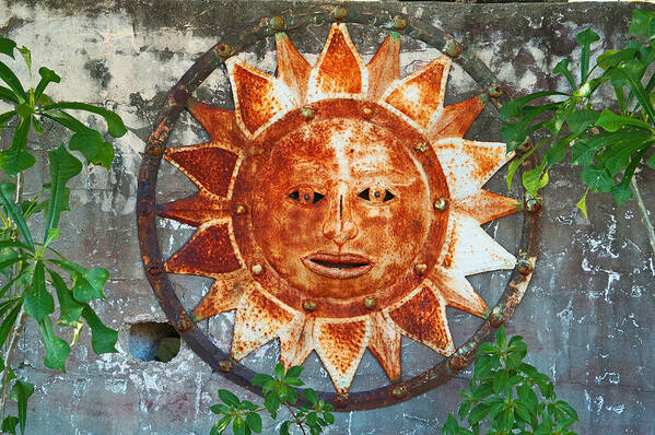 Sun Art Print featuring the photograph Rusty Sun by Lawrence S Richardson Jr