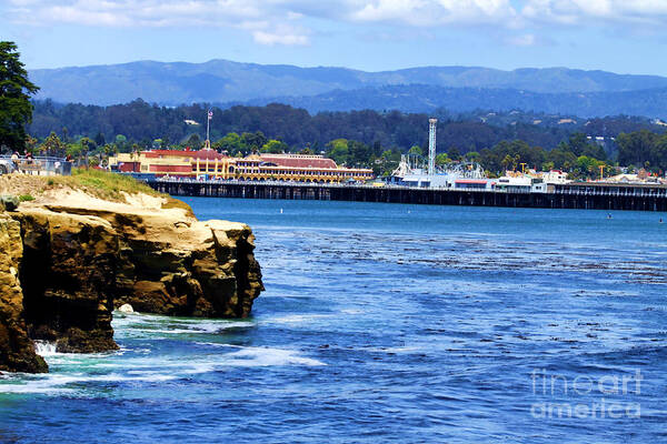 Santa Cruz Art Print featuring the photograph Santa Cruz Coastline by Xine Segalas
