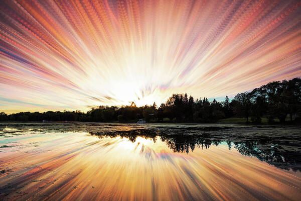 Matt Molloy Art Print featuring the photograph Seeleys Bay Explosion by Matt Molloy