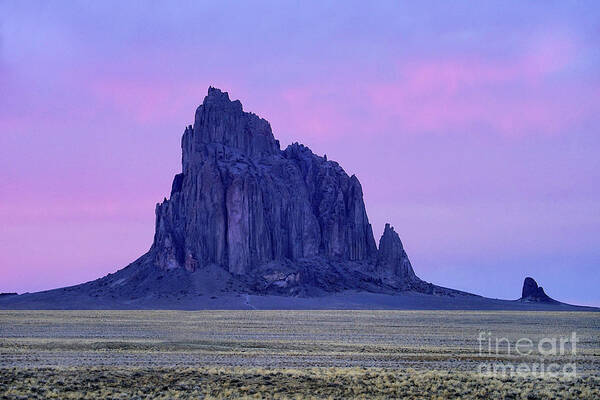 New Mexico Art Print featuring the photograph Ship Rock New Mexico by Roxie Crouch