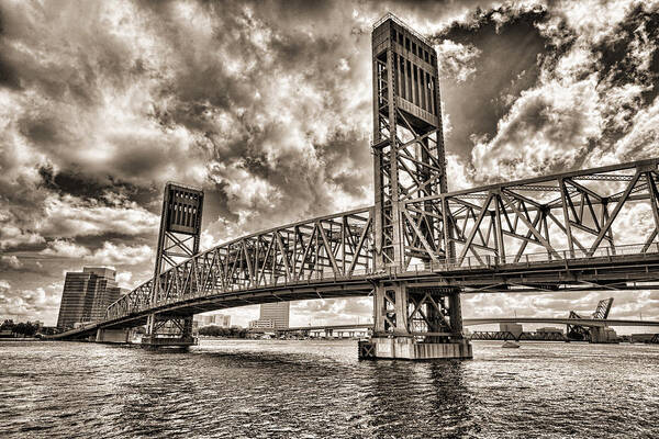 Bridge Art Print featuring the photograph Silver Wing by Anthony Baatz