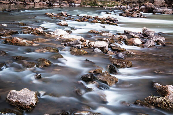 River Art Print featuring the photograph Slow Flow by Mike Stephens