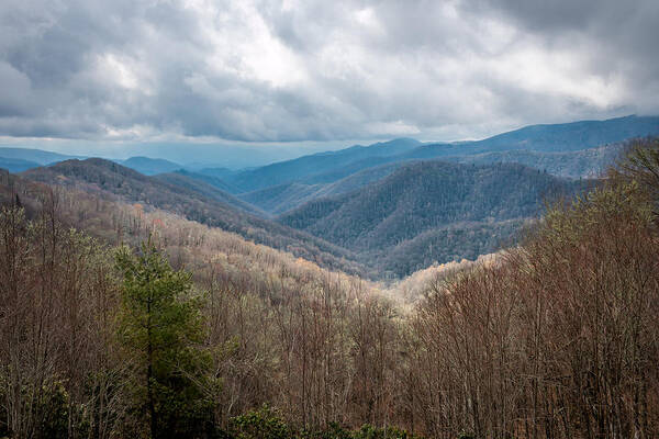 Smoky Art Print featuring the photograph Smoky Mountains by Susie Weaver