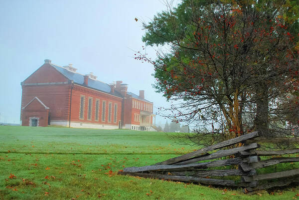 America Art Print featuring the photograph Solemn Morning - Fort Smith National Historic Site by Gregory Ballos