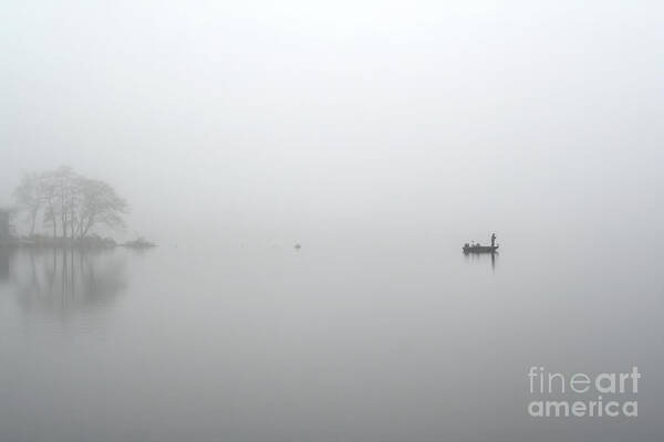 Lake Art Print featuring the photograph Solitude by LR Photography