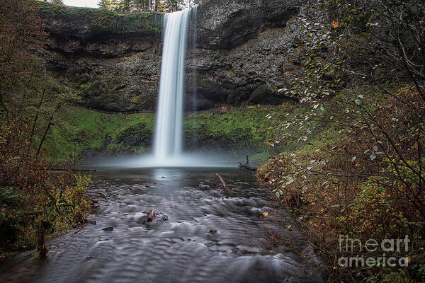 Waterfalls Art Print featuring the photograph South Falls by Craig Leaper