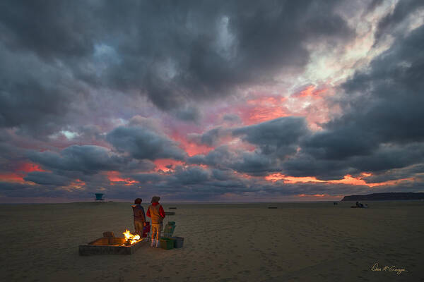 Coronado California Art Print featuring the photograph Special Moment by Dan McGeorge