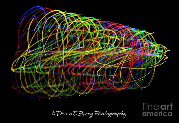 Diane Berry Art Print featuring the photograph Spin by Diane E Berry