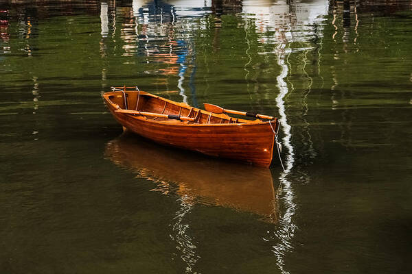 Boat Art Print featuring the photograph Red Boat by Karl Anderson